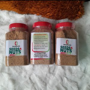 Seeds and nuts powder mix (meal replacement)